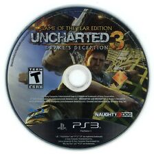 Uncharted 3: Drake's Deception - Game of the Year Edition (PlayStation 3, 2012)