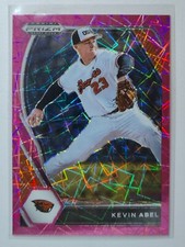 2021 Panini Prizm Draft Picks Pink Velocity #PDP195 Kevin Abel