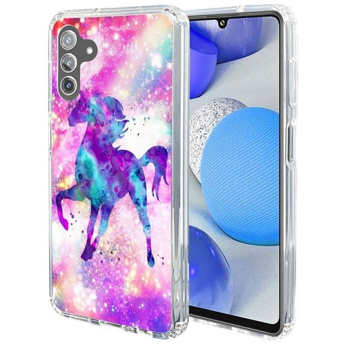 Für Samsung Galaxy A13 5G Slim Stoßfest Hybrid Bedruckt Hülle + Hartglas x9 - Bild 11 von 28