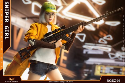 CreateModels 1/6 スナイパー ガール Lan 1:6 scale Create Models Female Sniper Girl Lan Sniper Rifle