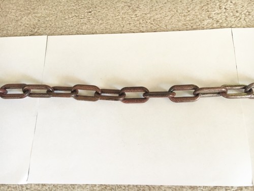 Jason Voorhees Friday the 13th part 7 the new blood replica rusted prop chain - Picture 3 of 6