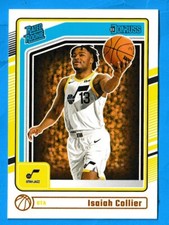 2024-25 Panini Donruss Basketball Rated Rookie Isaiah Collier #237 Utah Jazz