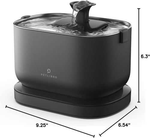 Fontana acqua senza fili per gatti e animali domestici Petlibro Dockstream - 2,5 L/84 oz senza BPA *NUOVA* - Foto 10 di 10