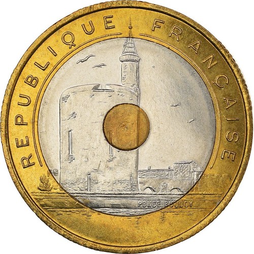 French | 20 Francs Coin | Mediterranean Games | KM1016 | France | 1993 - Picture 5 of 9