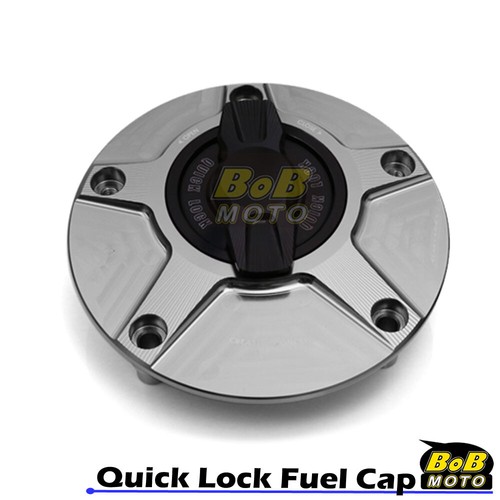 CNC FCR Keyless Fuel Tank Gas Cap For Yamaha FJR1300 Niken XSR900 Super Tenere - Picture 24 of 27