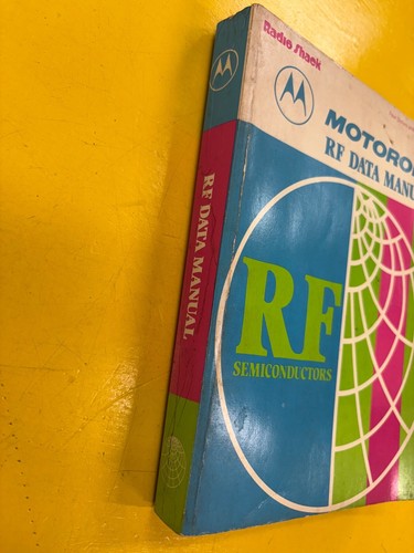 MOTOROLA RF semiconductors DEVICE DATA manual 1978 Book vintage tech book - Picture 2 of 12