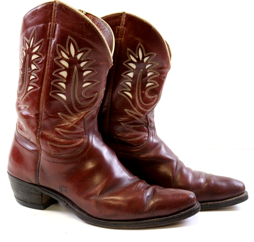 Vintage Collector GODING 1940's Cowboy Boots Men's 8, RARE SET....