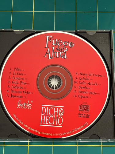 Dicho & Hecho by Fuego del Alma (CD, Jun-1997, Pueblo Records) - Picture 2 of 2