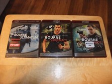 BOURNE IDENTITY SUPREMACY ULTIMATUM DAMON 3 MOVIE LOT HD DVD FORMAT NEAR MINT