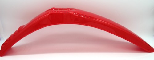 Guardabarros delantero rojo calibmatic para Yamaha DT 175 - Imagen 6 de 6