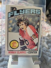 1976-77 O-Pee-Chee Bobby Clarke Hockey Card NM+ OPC