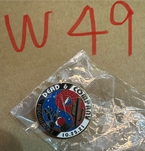 Pin Dead And Company Oficial Gira 2021 Nuevo Pin, LA/NY/AZ/TX/NC/MO etc. Pick No. - Imagen 9 de 14