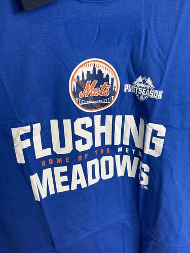 New Men's Fanatics New York Mets Short Sleeve T-Shirt XL 2015 Post Season - Picture 3 of 5