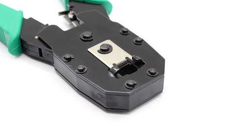 Zestaw szczypiec do zaciskania RJ45 RJ11 RJ12 #n459 - Zdjęcie 2 z 5