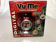 Vu-Me Photo Ornament Displays up to 70 Photos Senario Digital