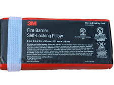 3M FIRE BARRIER SELF-LOCKING PILLOWS FB249SL 2"X4"X9" Case of 24 Pcs.