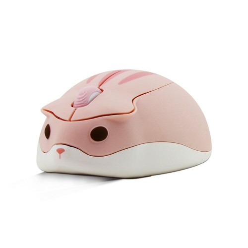 Wireless Cordless 2.4GHz Mouse USB Optical Scroll For Laptop PC Cute Hamster 3D - Picture 11 of 12