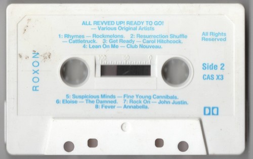 1988 MUSIC AUDIO CASSETTE TAPE - [ALBUM: ALL REVVED UP! READY TO GO] VARIOUS - Picture 5 of 7