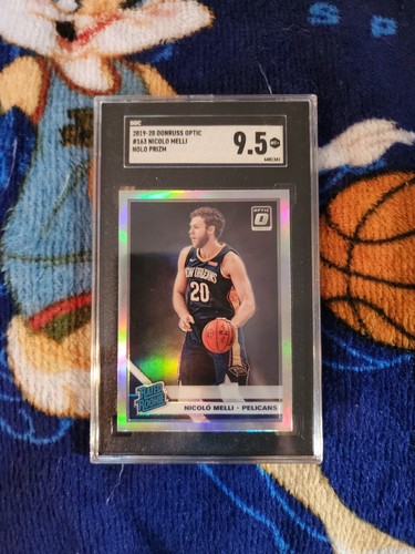 2019-2020 DonRuss Optic #163 Nicolo Melli Holo Prizm Sgc 9.5 - Picture 1 of 2