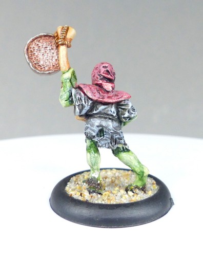 Warhammer Aos, 97, Undead, Mort, Classic, Zombie, Mordheim, gong, musician peint - Imagen 2 de 2