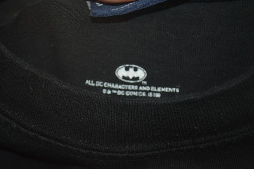 RARE RETIRED 2019 DC COMICS SPIRIT JERSEY BATMAN LONG SLEEVE DARK KNIGHT MENS M - Picture 11 of 11