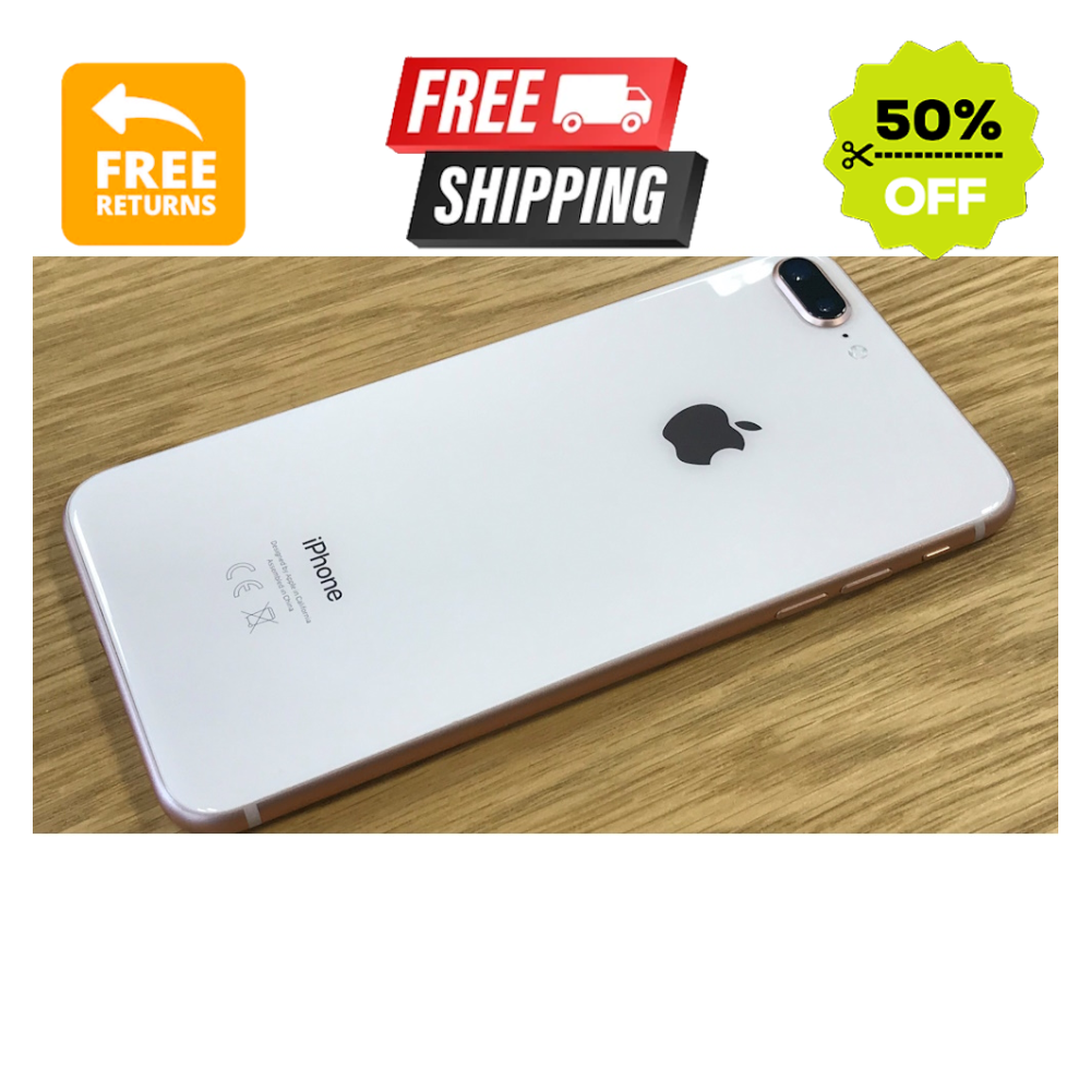 Apple iPhone 8 Plus 64GB - Unlocked, Available in Red, Silver