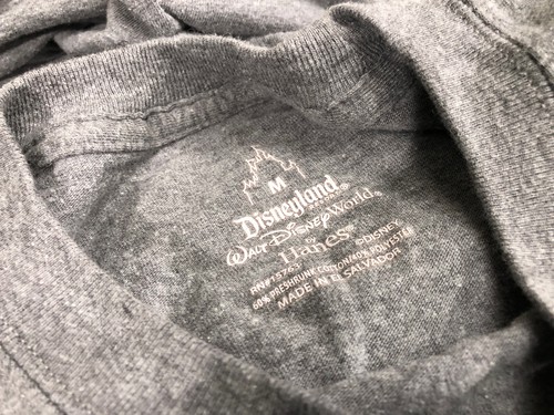 Walt Disney World Gray Mickey Mouse Medium Mens T-Shirt - Picture 2 of 3
