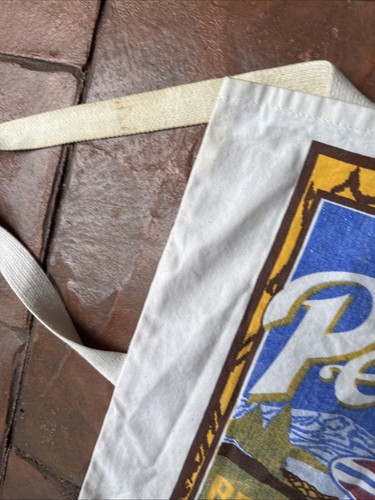 Vintage 70s Peaches Records Vinyl Album Tote Bag Rucksack - Bild 6 von 13