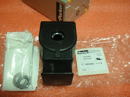 PARKER N0D100C2 24V DC Fluid Control Solenoid Valve NEW pictured - Picture 5 of 6