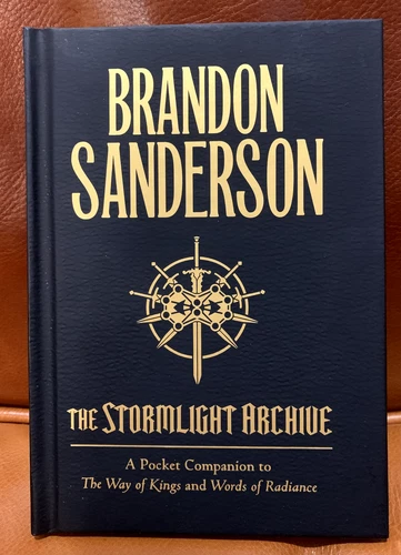 Brandon Sanderson The Stormlight Archive Pocket Companion Limited Hardcover