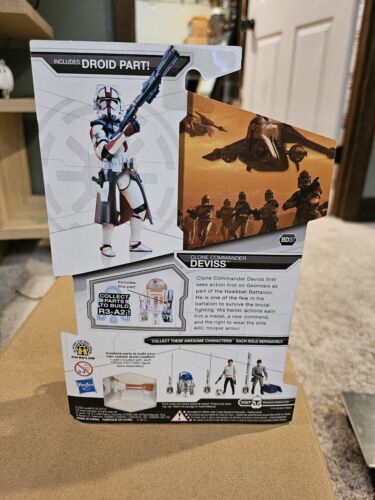 Star Wars Legacy Clone Commander Deviss BD37 R3A2 Droid Factory 2009 MOC 224 - Picture 3 of 3