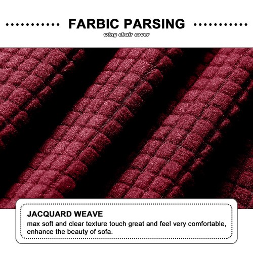 5 Seater Recliner Corner Sofa Cover Stretch Jacquard L Shape Corner Slipcover - Picture 110 of 170