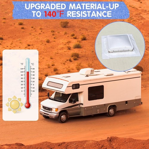 RV Roof Sealant Tape White Roof Patch for Camper Roof Repa 2inch x 50ft - Picture 4 of 15