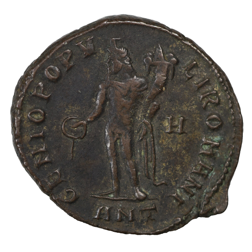 Diocletian 284-305 AD Silvered Large Bronze Follis Antioch Mint Roman Coin RIC52 - Picture 2 of 2