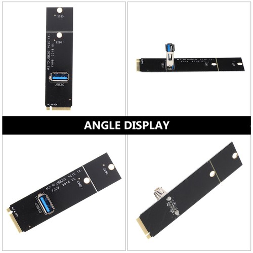 4 Pcs Carte De Montage D'extension Pci Express Concentrateur USB - Photo 7/12
