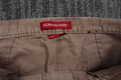 Gloria Vanderbilt Design Cargo Pants Straight Leg Lightweight Basic Women's 34 - Picture 4 of 15