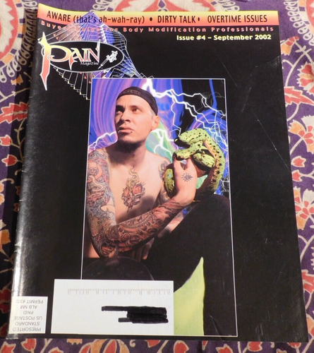 Pain Professional Tattoo Artist Trade Magazine 18 Diff 19 Issues PAIN MAGAZINE - Picture 5 of 19