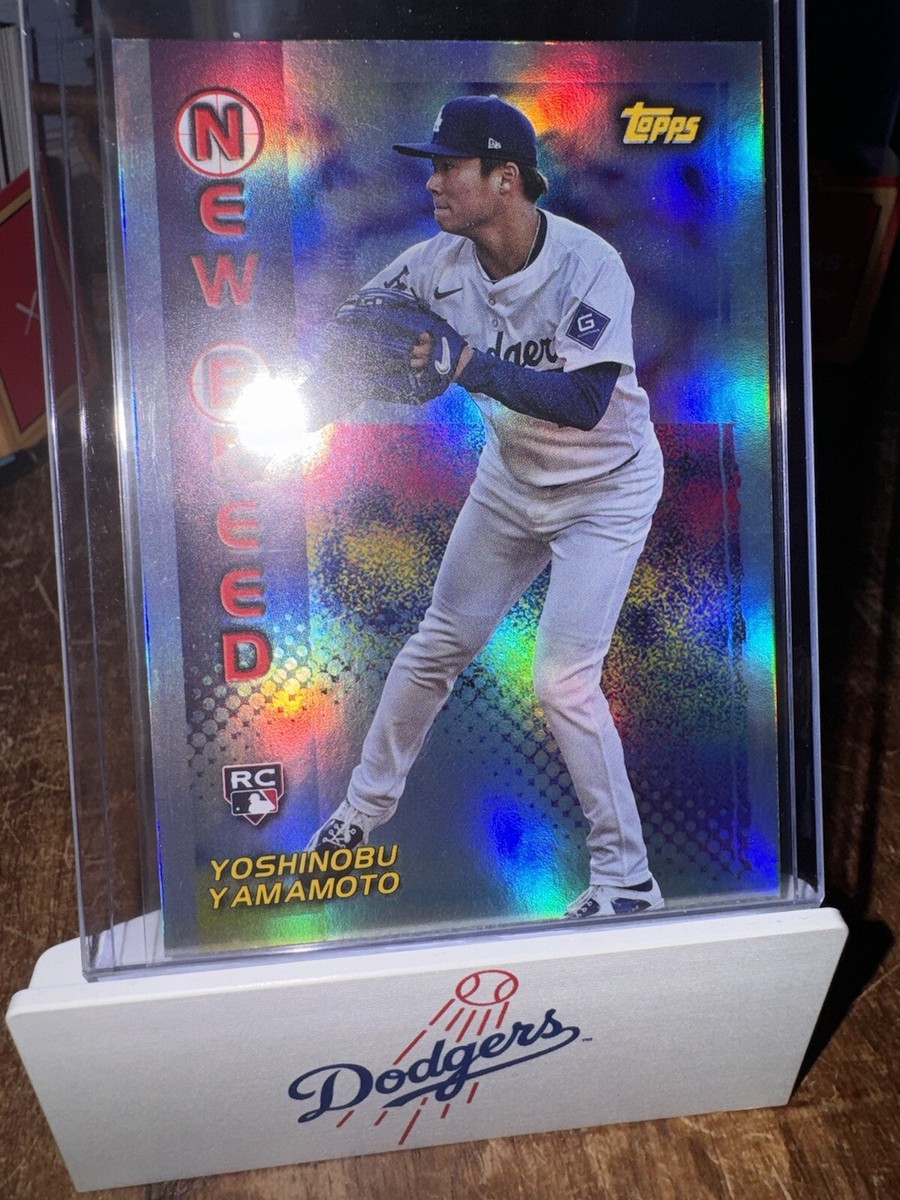 Sundayページ Yoshinobu Yamamoto RC 2024 Topps Archives New Breed #99NB-6
