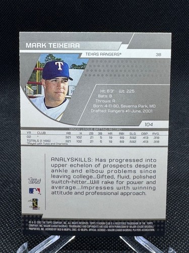 2003 Topps Stadium Club Baseball Pick Your Own & Complete Your Set - Picture 420 of 474