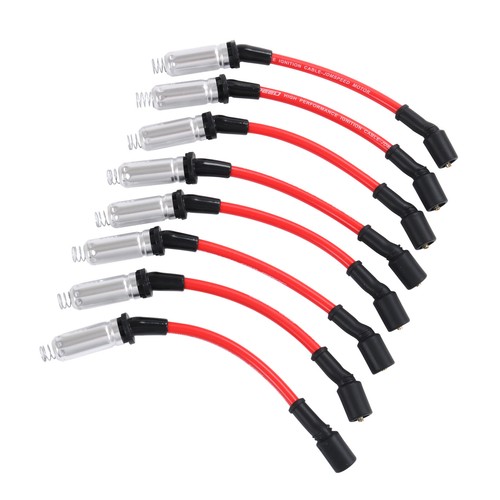 41-110 Iridium Spark Plugs & M8-48322 Spark Plug Wires Fit 5.3 6.0L 6.2L - Picture 2 of 21