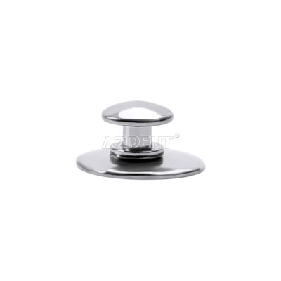 Boutons Linguaux Orthodontiques AZDENT - Céramique Transparente - Base Ronde - Pour Orthodontie