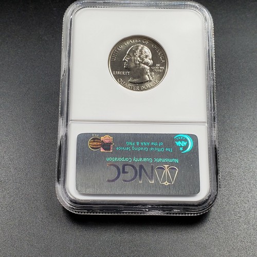 1999 D Georgia State Statehood Quarter Coin MS66 NGC Brown Label Holder - Picture 2 of 2
