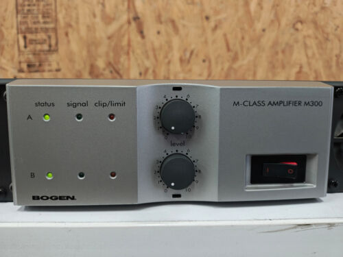 Bogen Amplificatore di potenza Classe M M300 con modulo di ingresso Balance BAL2S - Foto 2 di 5