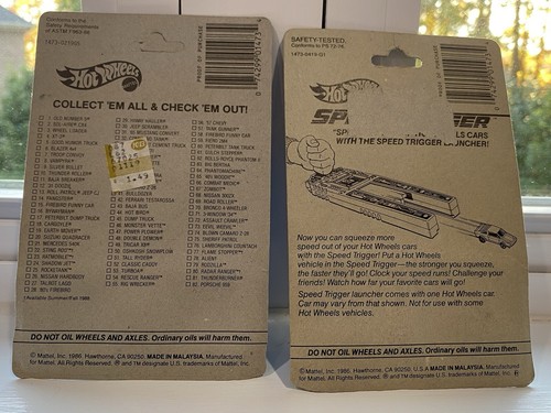 Hot Wheels ZZ Top 3-Window 34 Ford #1473 -- 2 car set; ERROR--Upside Down - Picture 4 of 16