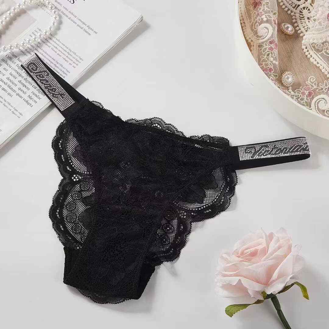 Victoria Secret VERY SEXY Shine Strap Lace or Brazilian Panty or