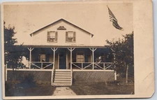 1909 The Blocklinger / Blocklinder Building Portland ME Real Photo RPPC Postcard