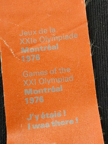 1976 - MONTREAL OLYMPIC - XXI SUMMER GAME - black AMIK mascot (MINI) with RIBBON - Picture 8 of 10