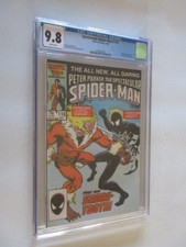 Marvel Comics 7/86 Spectacular Spider-Man #116 CGC 9.8 white pages