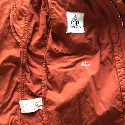 CP COMPANY レーヨン トラッカージャケット オレンジ マッシモ CP COMPANY レーヨン トラッカージャケット オレンジ マッシモ