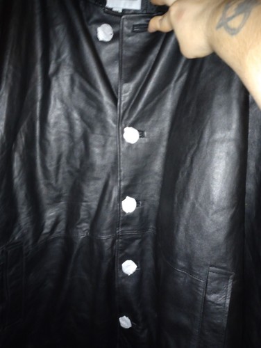 Excelled New York Black Leather Jacket Size XL RN# 20849 NWT 100% Leather - Picture 10 of 19